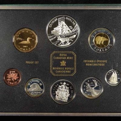 Sale Photo Thumbnail #333: 2003 CANADIAN PROOF SET