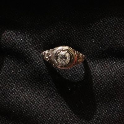18K White Gold 0.75 CT Diamond Ring