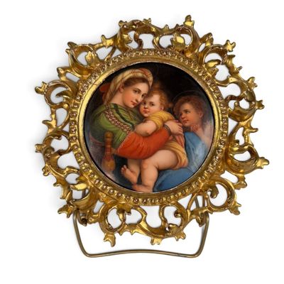 Sale Photo Thumbnail #176: Italian Madonna della Seggiola Plaque