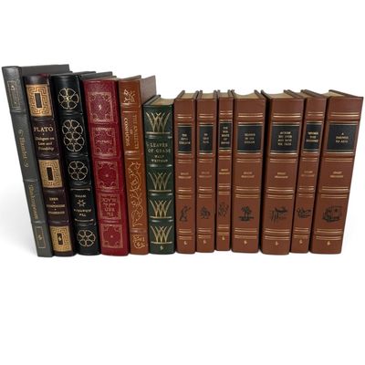Sale Photo Thumbnail #187: 13 Easton Press Leather-Bound Classics