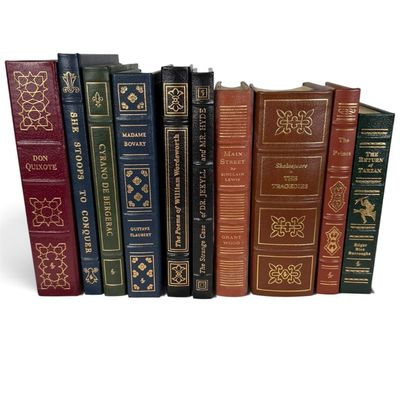Sale Photo Thumbnail #189: 10 Easton Press Leather-Bound Classics