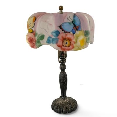 Pairpoint Butterfly Puffy Boudoir Lamp