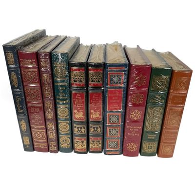Sale Photo Thumbnail #179: Ten Easton Press Leather-Bound Classics
