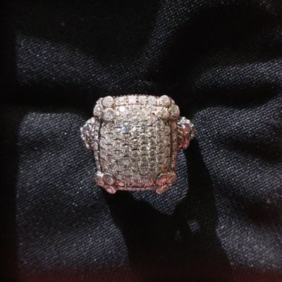 18K White Gold 3.00 CTW Diamond Ring