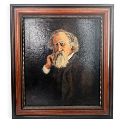 William Cullen Bryant Portrait, 19th C.