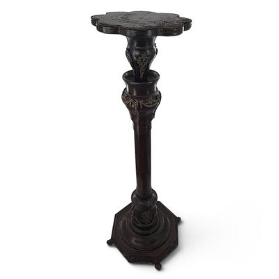 Continental Brass-Mounted Empire Pedestal