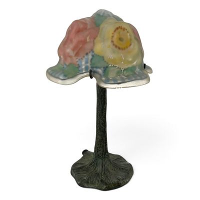 Pairpoint Four-Flower Puffy Boudoir Lamp