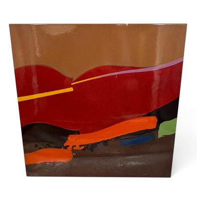James Byrd Untitled Enamel Painting
