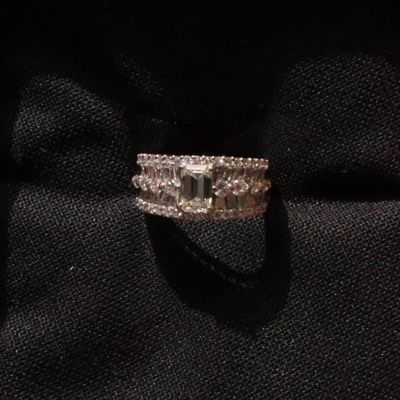 Platinum 2.47 CTW Diamond Ring