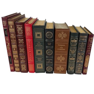 Sale Photo Thumbnail #188: 10 Easton Press Leather-Bound Classics