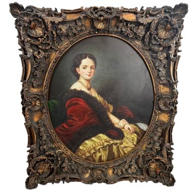 Sale Photo Thumbnail #131: 20th C. Portrait of a Lady