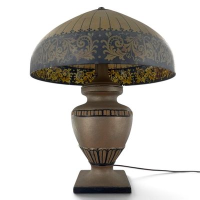 Handel 6768 Reverse-Painted Glass Table Lamp