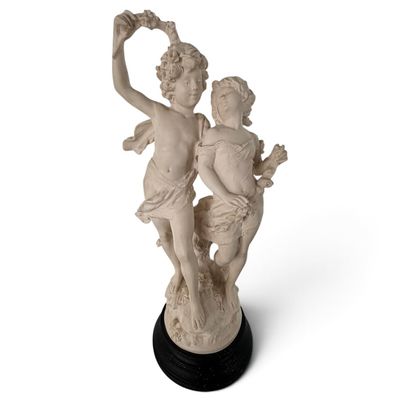 Signed Italian Classical Figural Group