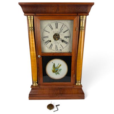 Sale Photo Thumbnail #207: E.N. Welch Thirty-Hour Shelf Clock