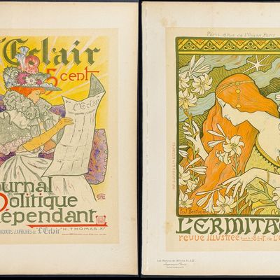 Maitres Affiches - 3 Poster Lithographs