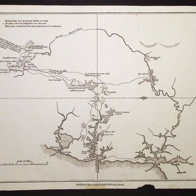 Collins - Australia (New Holland): Map of New South Wales Colony