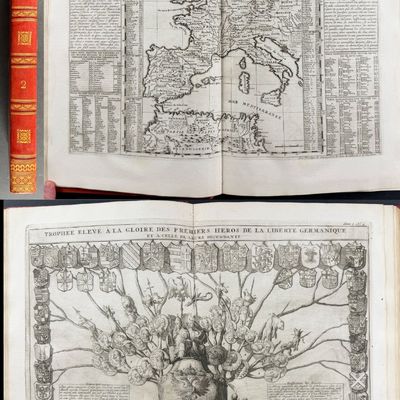 Chatelain's Atlas Historique - Volume 2 with 39 Engravings on the German & Holy Roman Empire
