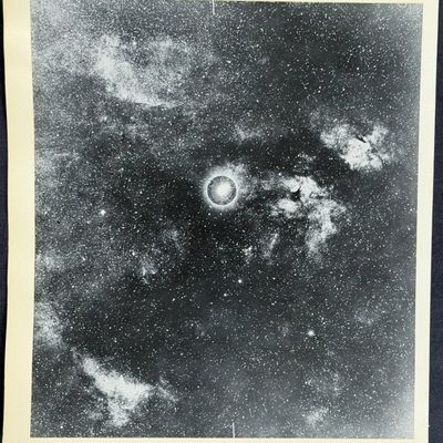 Fessenkov & Rozhovsky - Gasous Dust Nebulae Photograph [The region around Cygnus with nebulae NGC 6914, IC 1318, NGC 6910