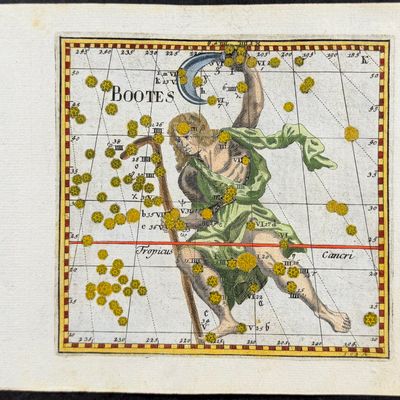 Thomas - Constellation or Celestial Chart of Bootes