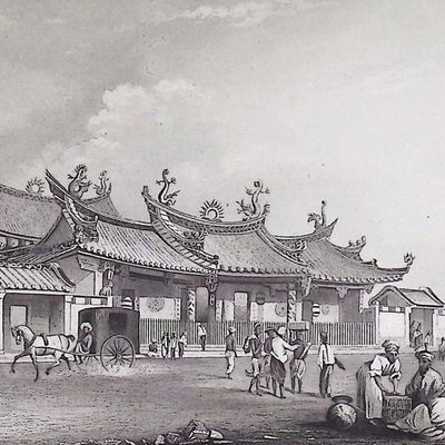 Wilkes - Chinese Temple, Singapore
