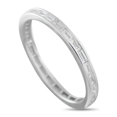 Sale Photo Thumbnail #319: 18K White Gold 0.42ct Diamond Eternity Band Ring