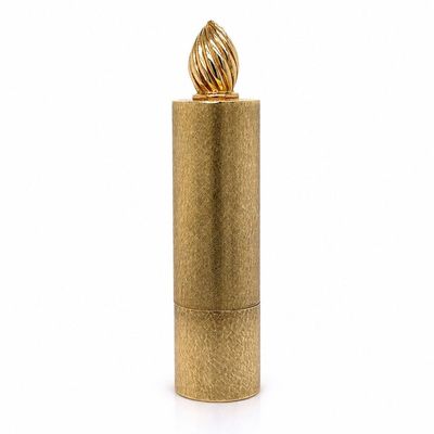 Sale Photo Thumbnail #175: Cartier 14K Yellow Gold Lipstick Case