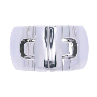 Sale Photo Thumbnail #224: BVLGARI Parentesi 18kt white Gold Ring