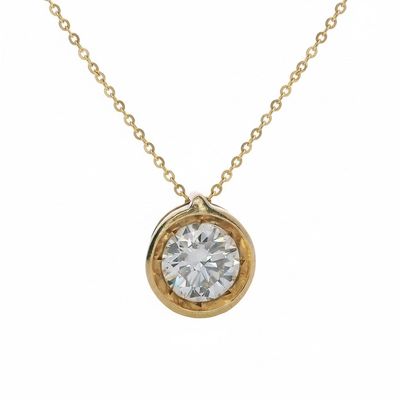 Sale Photo Thumbnail #186: 18kt yellow Gold Pendant with 0.80 Cts Diamond
