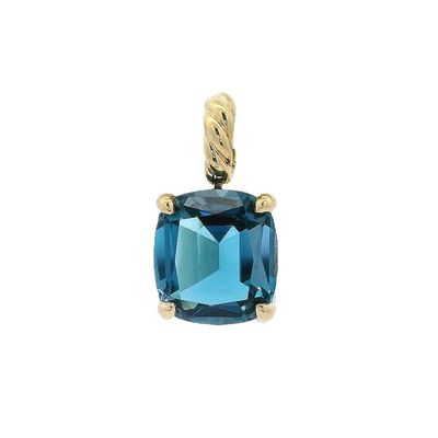 Sale Photo Thumbnail #118: DAVID YURMAN 18kt yellow Gold Marbella Topaz Pendant