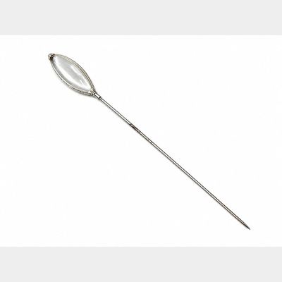 Sale Photo Thumbnail #342: Cartier Art Deco Platinum Hat Pin with 1.50 CTW in Diamonds