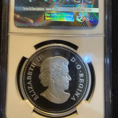 2015 Canada $20 “Grizzly Bear: Togetherness” Silver Proof – NGC PF70 Ultra Cameo Early Releases
