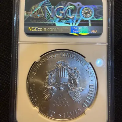 2019 American Silver Eagle 1 oz .999 Fine Silver – NGC MS70 First Releases
