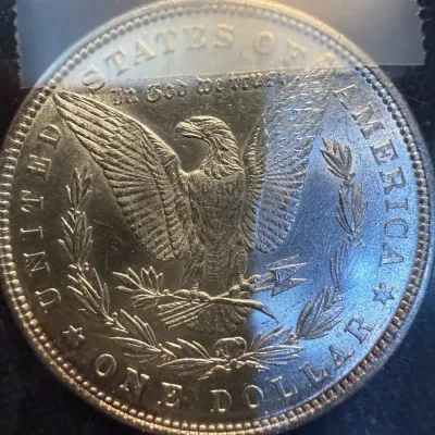 1879 Morgan Silver Dollar – Philadelphia Mint – Brilliant Uncirculated – 90% Silver