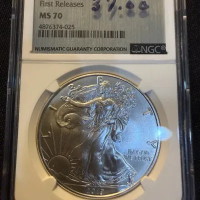 2019 American Silver Eagle 1 oz .999 Fine Silver – NGC MS70 First Releases
