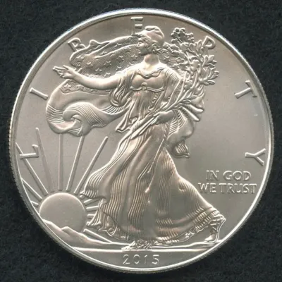 2015 American Silver Eagle – 1 Troy Ounce .999 Fine Silver – Brilliant Uncirculated