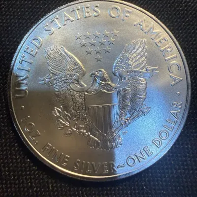 2018 American Silver Eagle 1 oz .999 Fine Silver Bullion Coin – Brilliant Uncirculated