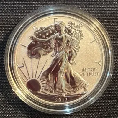 2012 American Eagle San Francisco Two-Coin Silver Proof Set w/ OGP & COA – Reverse Proof & Proof