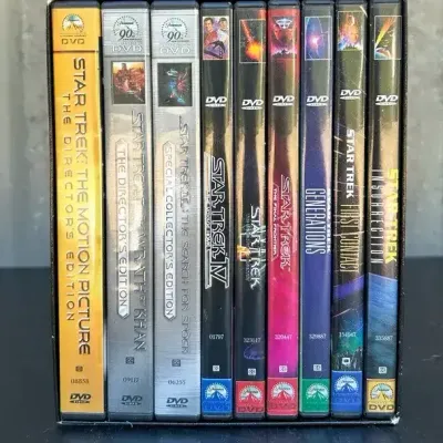 Star Trek DVDs