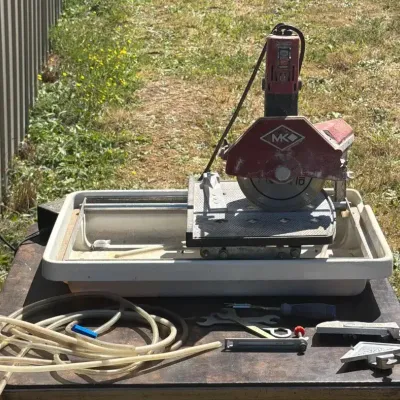 Mk Diamond Portable Wet Tile Saw 