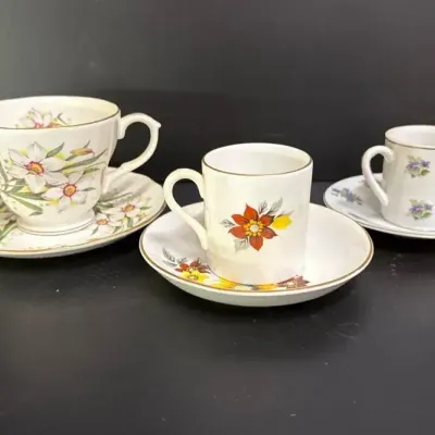 Floral Teacups 