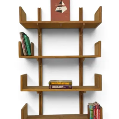 MCM Modular Wood & Edge Grain Finish
Shelves 