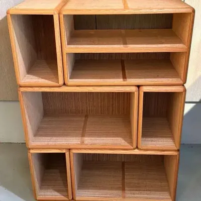 MCM Modular Stackable Shelving System