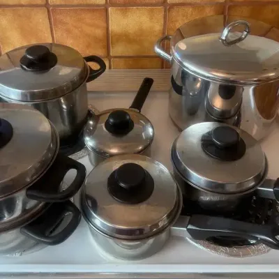 Cookware By Fissller Of West Germany, Revere Ware & More