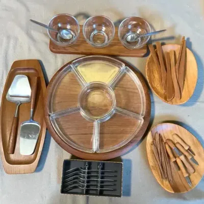 Digsmed Denmark Lazy Susan & Other Serving Pieces