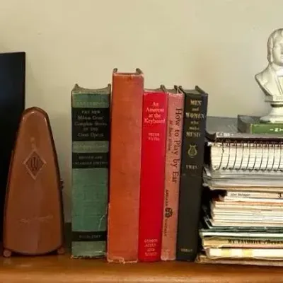 Handmade Shaker-Style Instruments And Music Books 
