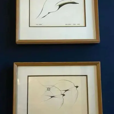 Benjamin Chee Chee Art Card Series Bird Prints 