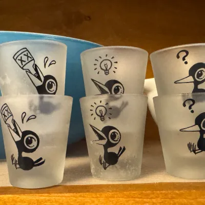 Sale Photo Thumbnail #74: collection of adorable shot glasses