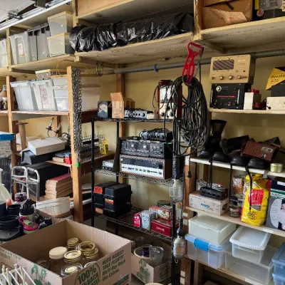 Sale Photo Thumbnail #93: hand tools electronics storage and more