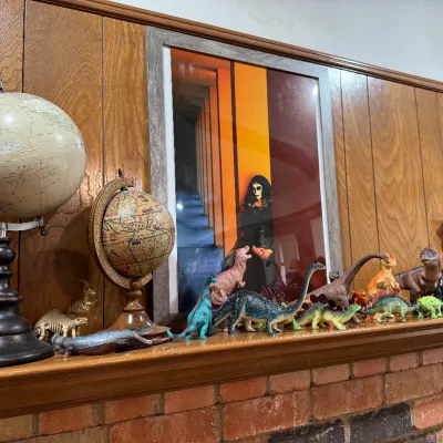 Sale Photo Thumbnail #44: world globes original photography and dinosaurs