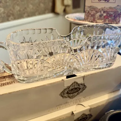 Sale Photo Thumbnail #12: assortment of crystal cutlery holders by ShannoN